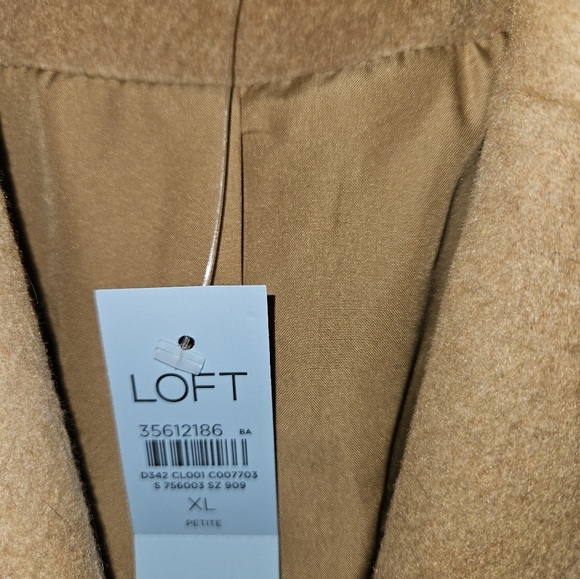 Loft Modern Tie Waist Trench Coat, soft, roomy and luxurious. - Picture 4 of 7